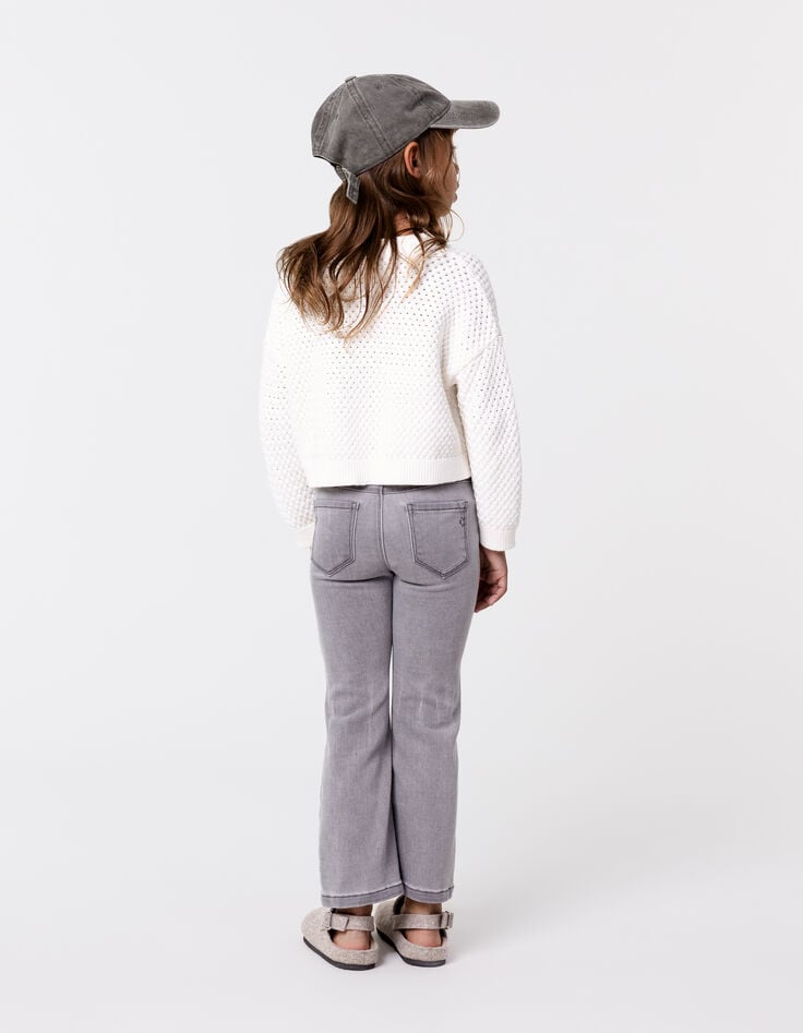 Ikks Jean FLARE Gris Waterless Fille