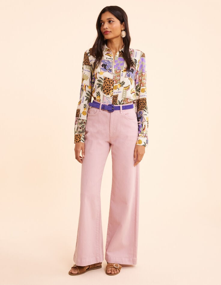 ikks Jean flare rose I.Code