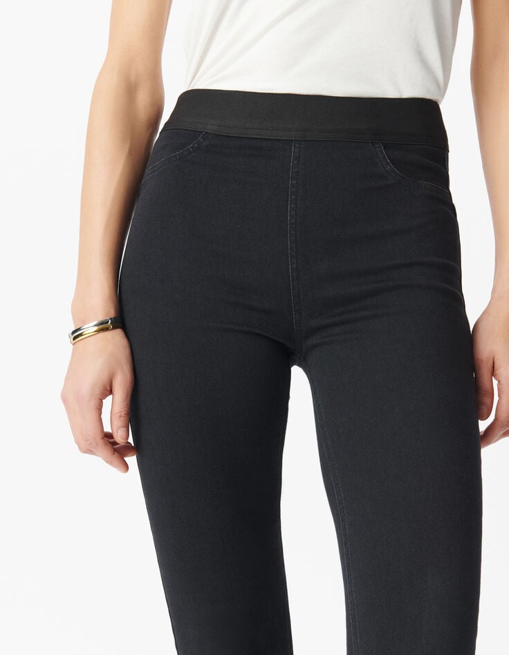 Ikks Jean Jegging Noir Powerstretch 7/8e Femme