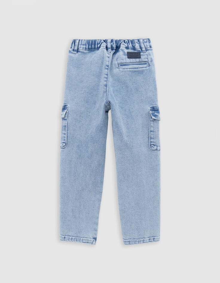 Ikks Jean JOGGER BATTLE Bleu Waterless Garçon