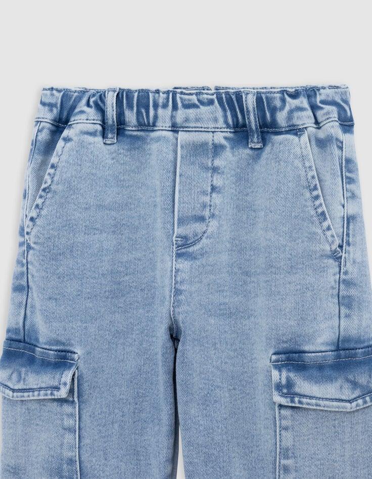 Ikks Jean JOGGER BATTLE Bleu Waterless Garçon