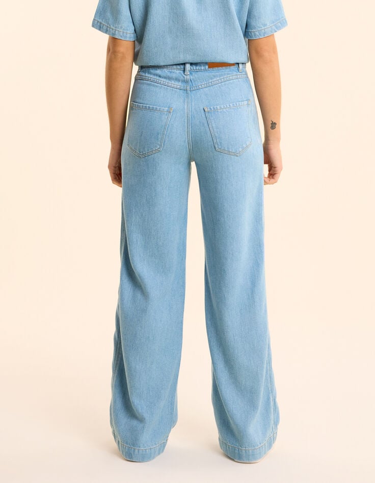 Ikks Jean Large Bleu Délavé I.Code