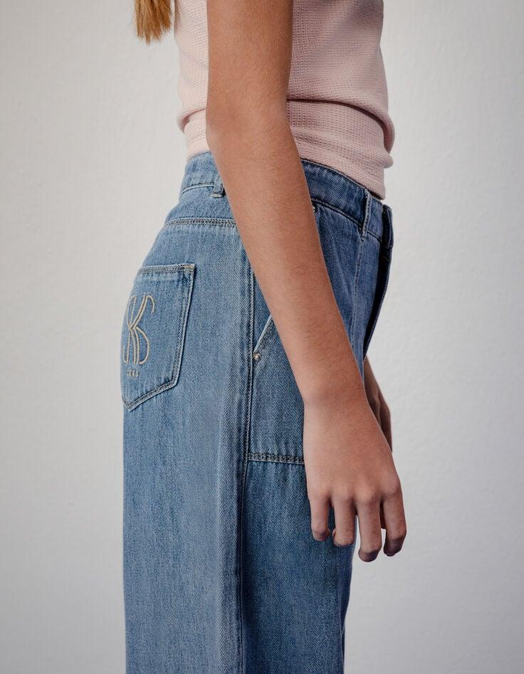 Ikks Jean LARGE Bleu Waterless Fille