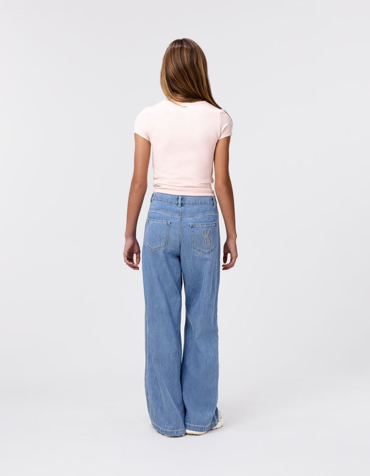 Ikks Jean LARGE Bleu Waterless Fille