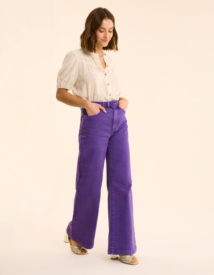 ikks Jean large violet I.Code