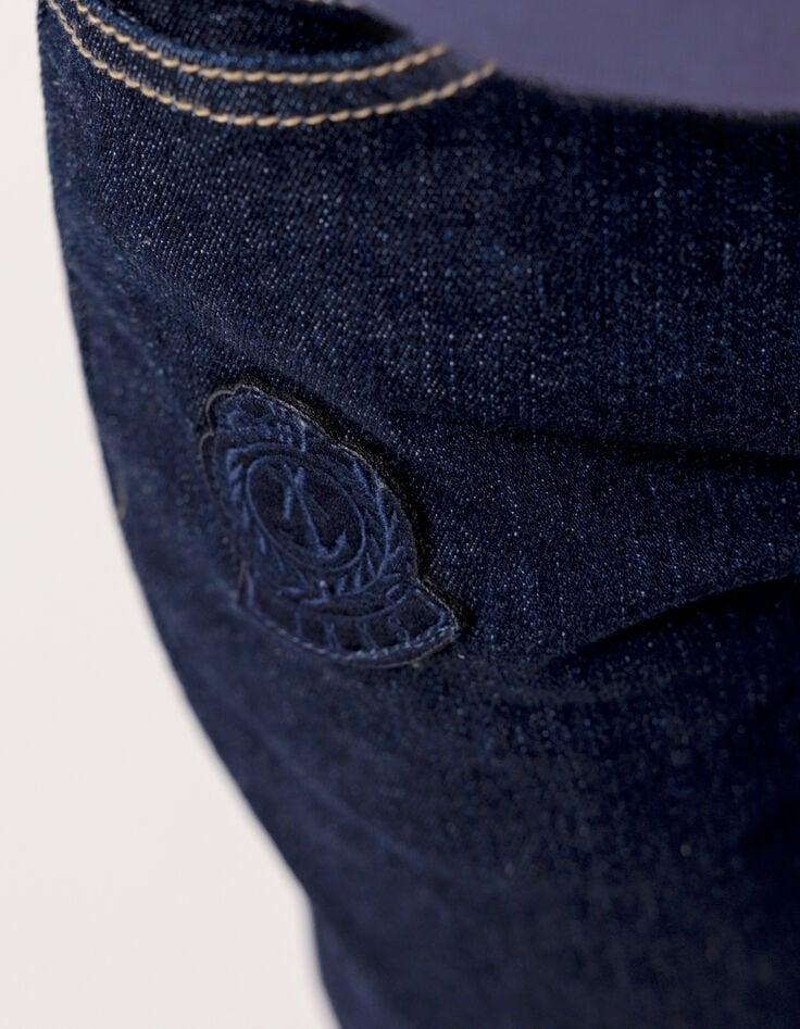 Ikks Jean SLIM Brut Avec Badge Et Broderie Garçon
