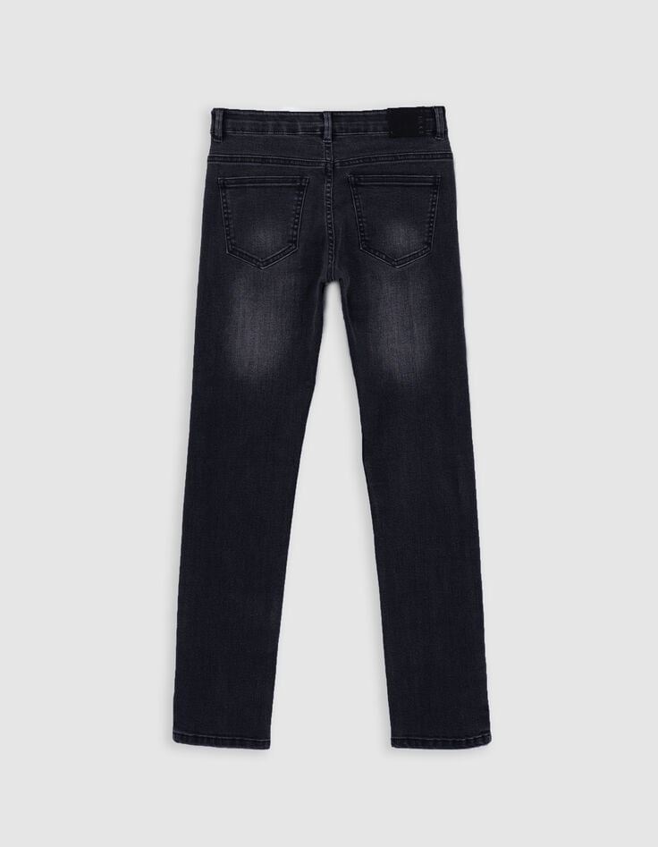 Ikks Jean SLIM Gris Délavé Garçon