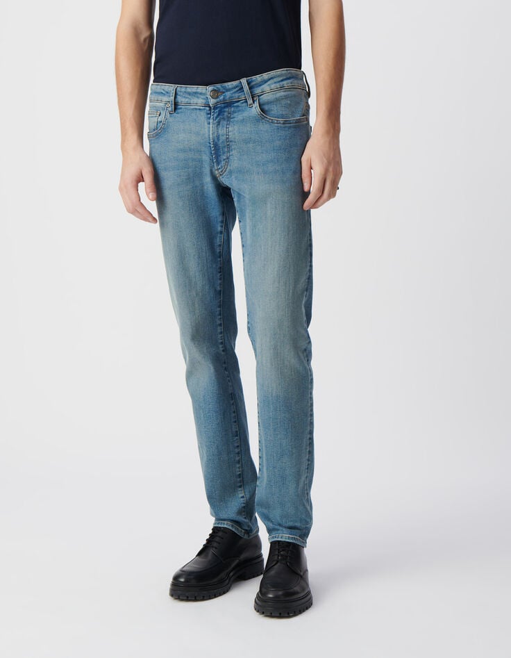 Ikks Jean SLIM Indigo Ziggy Homme