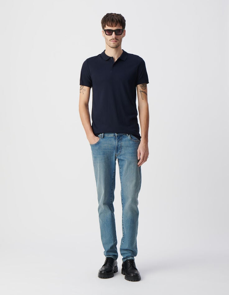 ikks Jean SLIM indigo Ziggy Homme