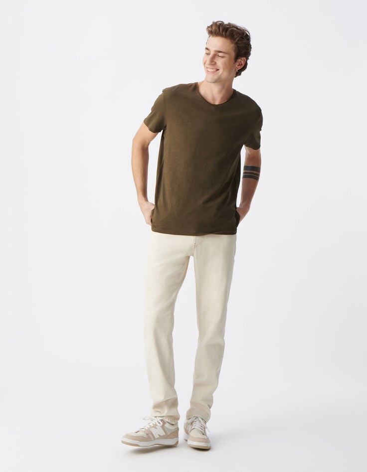 ikks Jean SLIM lin POWERFLEX Homme