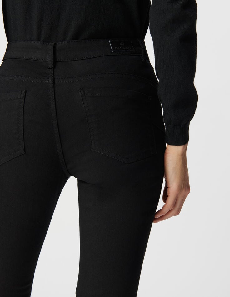 Ikks Jean Slim Noir Sculpt Up 7/8e Femme