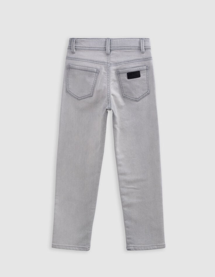 Ikks Jean STRAIGHT Gris Garçon