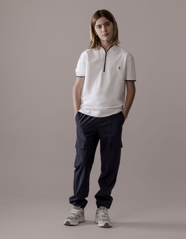 Ikks Jogger BATTLE Marine Nylon Garçon