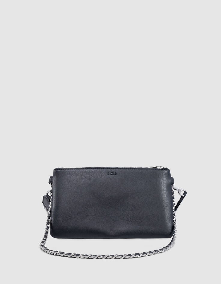 Ikks Le 111 BARBETTE Noir Cuir Décor Clous Femme