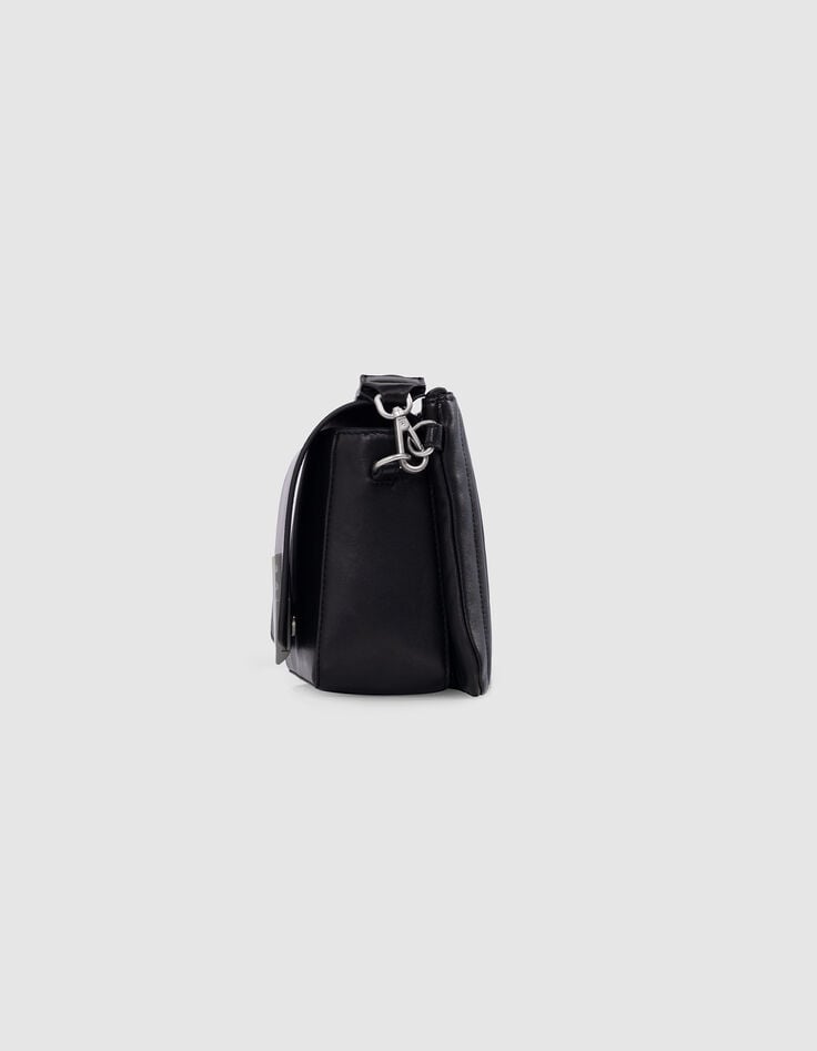 Ikks Le 111 ROMY Noir Cuir Taille L Femme
