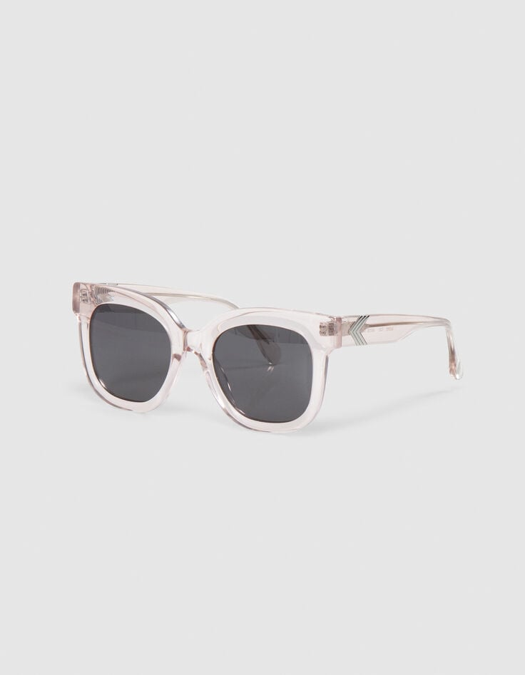 ikks Lunettes solaires Alma cristal rose Femme