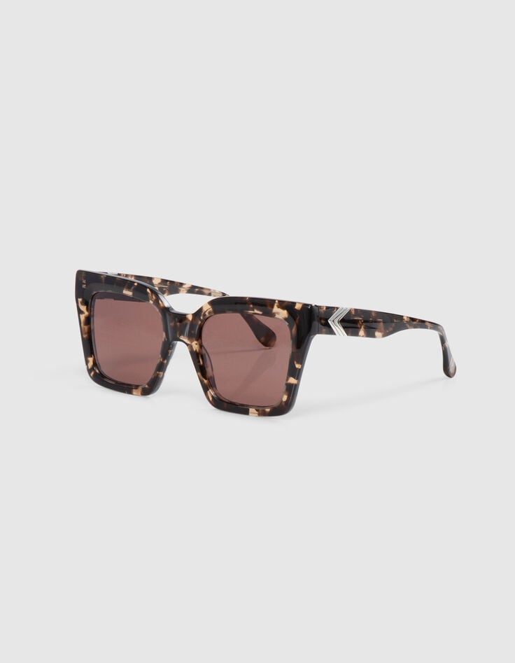 ikks Lunettes solaires Billie façon écailles Femme