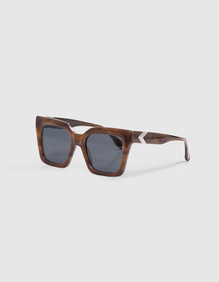 ikks Lunettes solaires Billie façon marbre Femme
