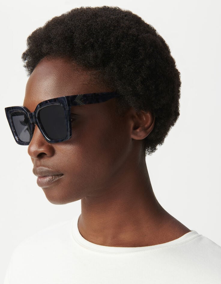 ikks Lunettes solaires Billy noires verres gris