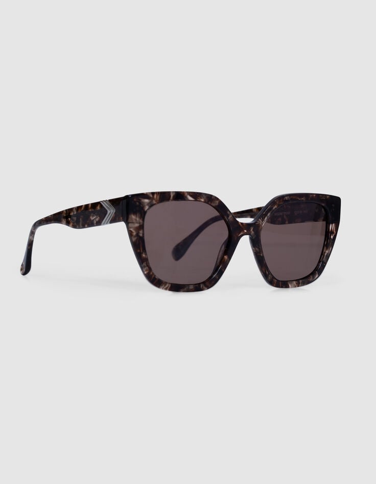 ikks Lunettes solaires Carla marron verres brun