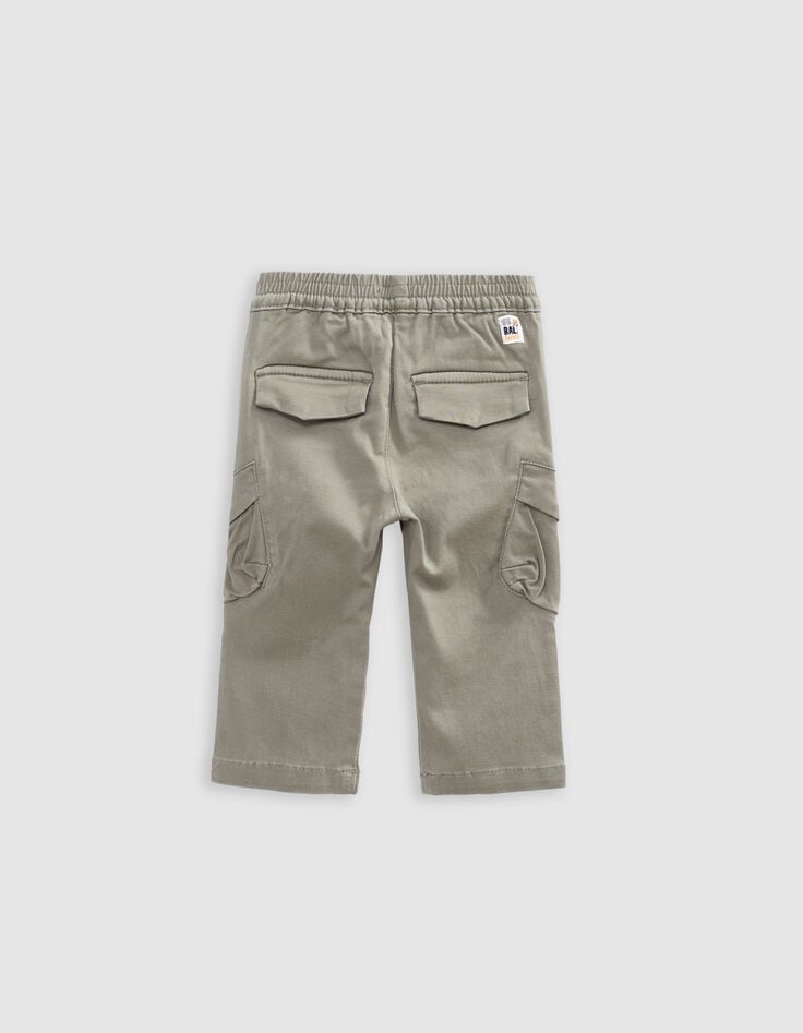 Ikks Pantalon BATTLE Kaki Bébé Garçon