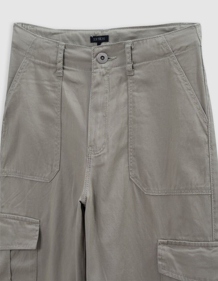 Ikks Pantalon BATTLE Vert Fille