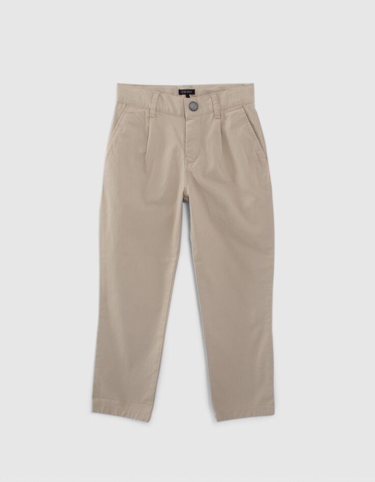 Ikks Pantalon CHINO Beige Garçon