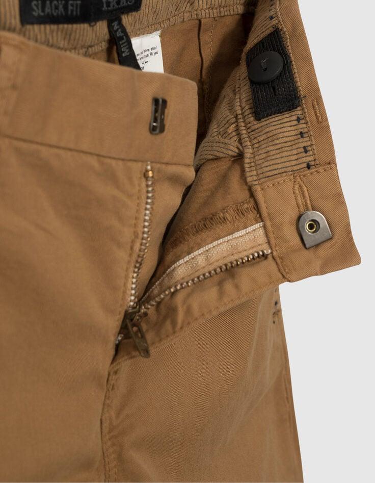 Ikks Pantalon Chino Camel Garçon