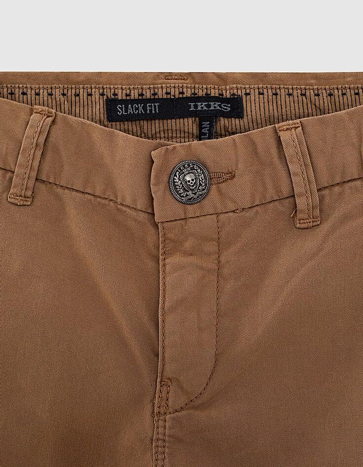 Ikks Pantalon Chino Camel Garçon