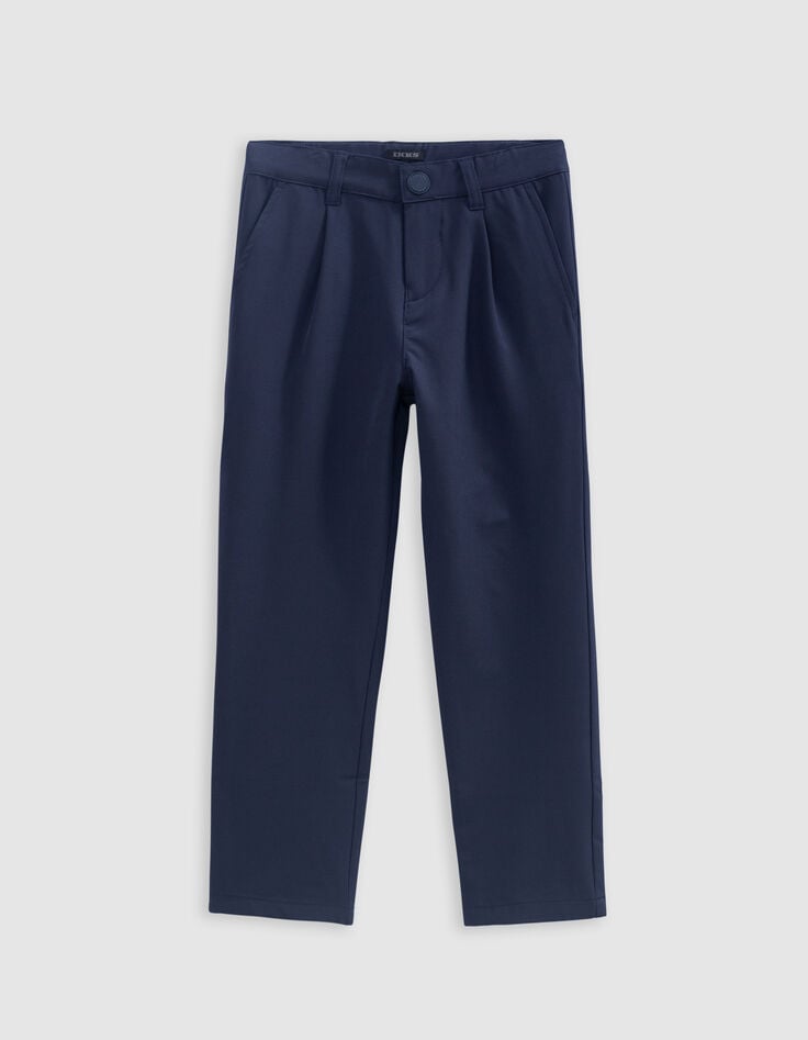 Ikks Pantalon CHINO Marine Nylon Garçon