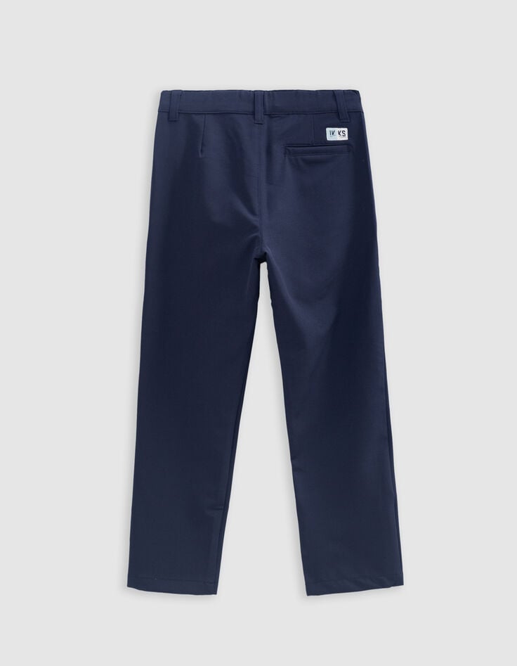 Ikks Pantalon CHINO Marine Nylon Garçon
