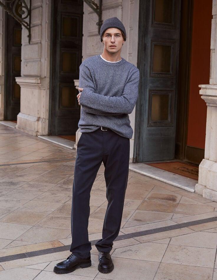 ikks Pantalon CHINO SLIM marine Homme