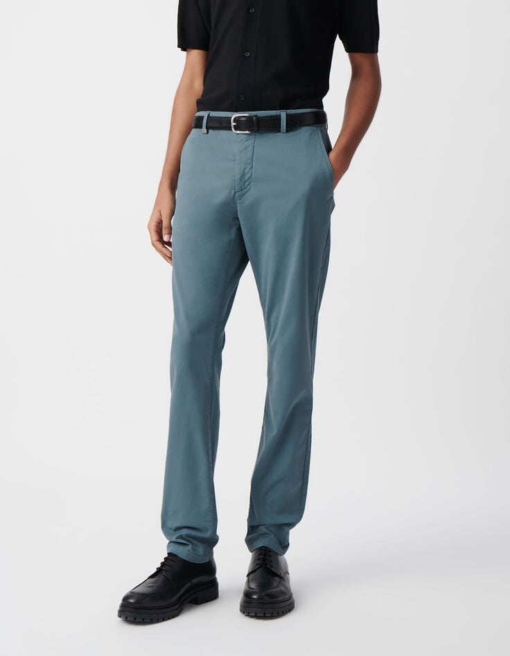 Ikks Pantalon CHINO SLIM Orage Homme