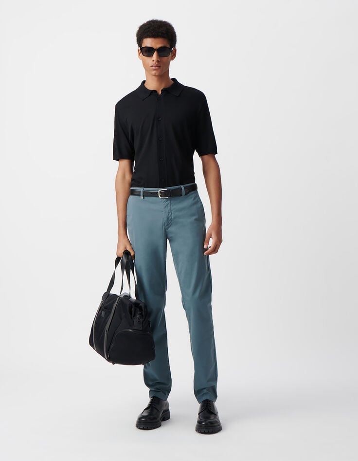 ikks Pantalon CHINO SLIM orage Homme