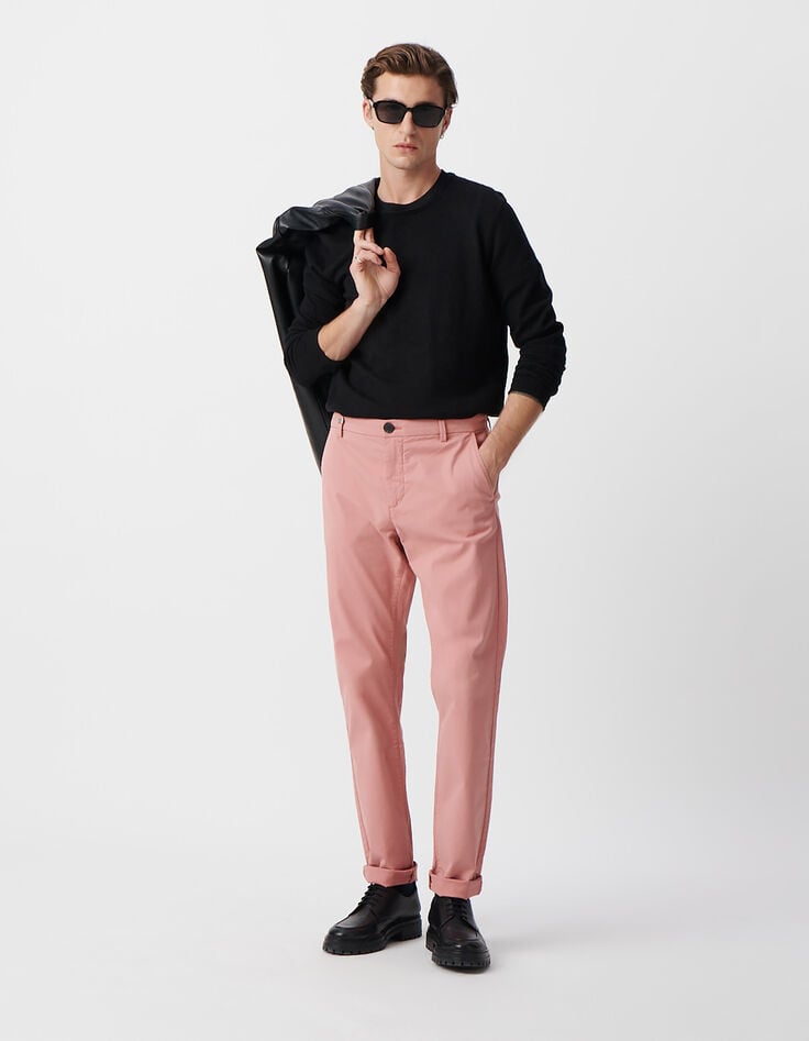 ikks Pantalon CHINO SLIM sakura Homme