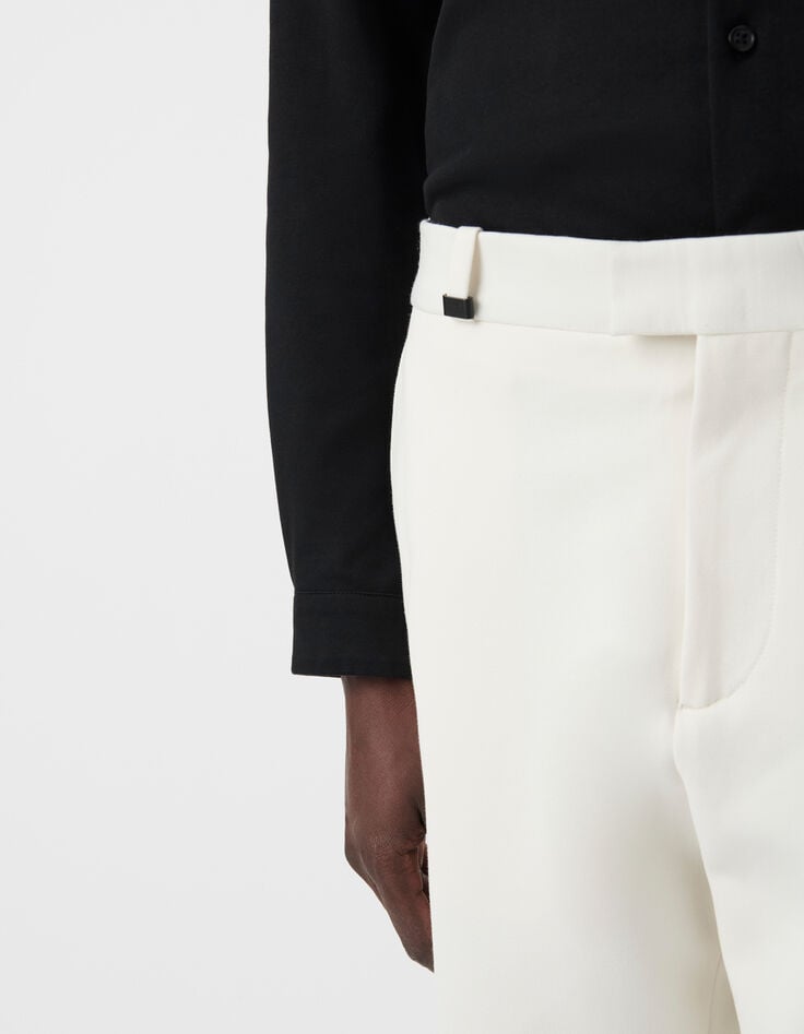 Ikks Pantalon De Costume Blanc Homme