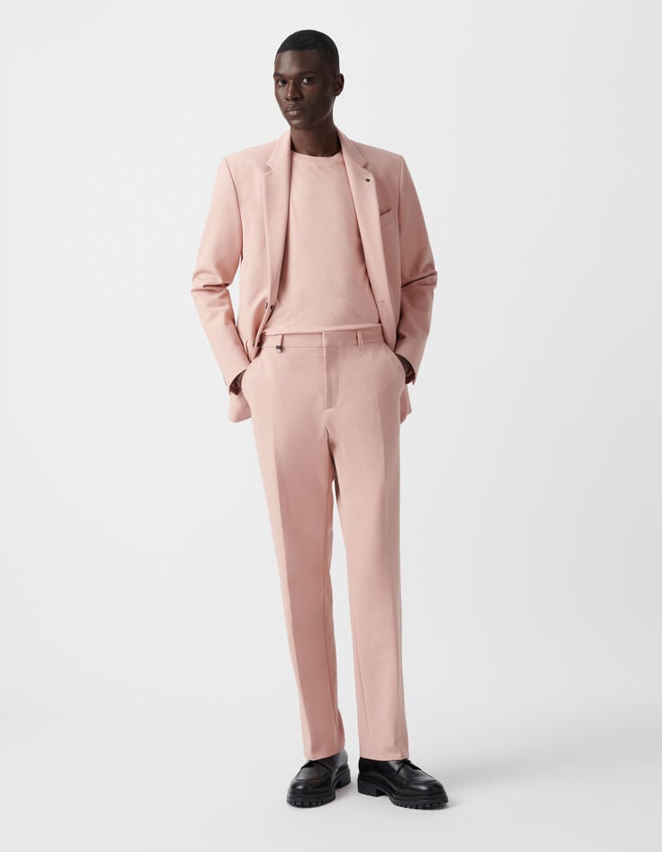 ikks Pantalon de costume bois de rose Homme