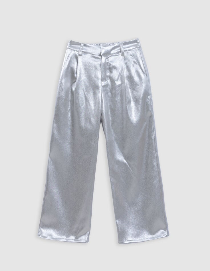 Ikks Pantalon De Costume Cérémonie Dorée Fille