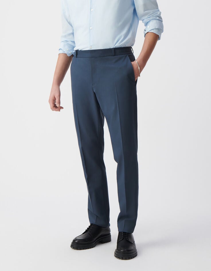 Ikks Pantalon De Costume Encre Homme