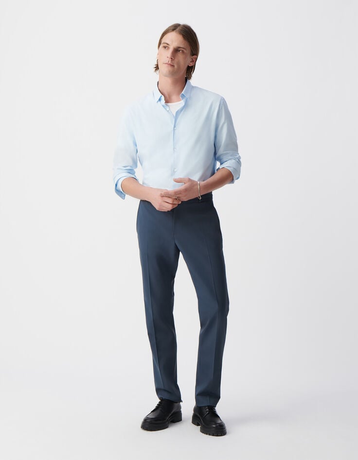 ikks Pantalon de costume encre Homme