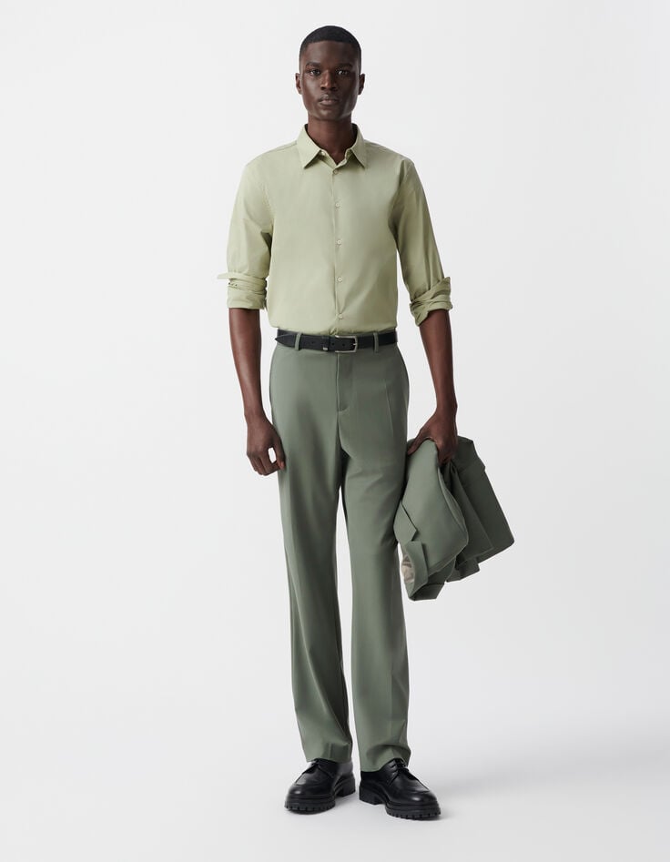 ikks Pantalon de costume kaki TRAVEL SUIT Homme