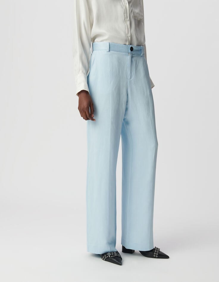 Ikks Pantalon De Tailleur Ciel