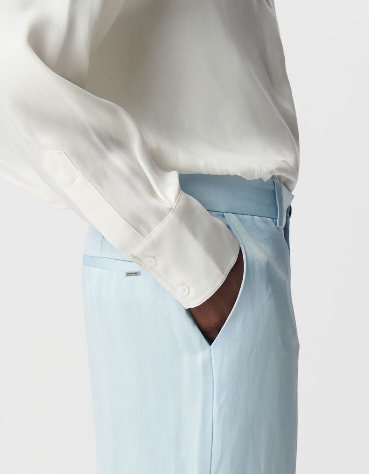 Ikks Pantalon De Tailleur Ciel