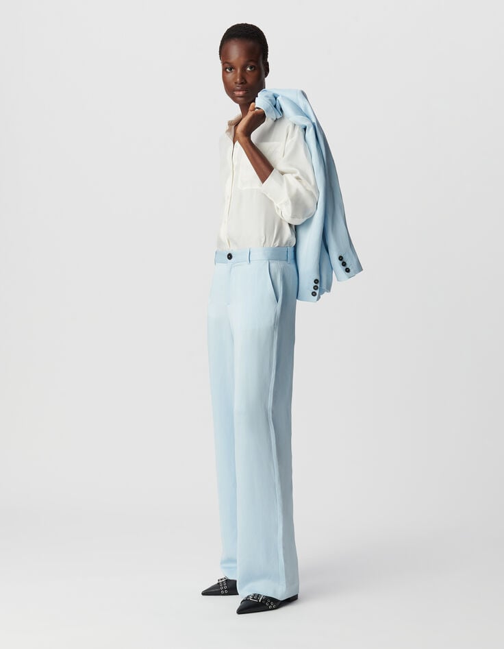 ikks Pantalon de tailleur ciel