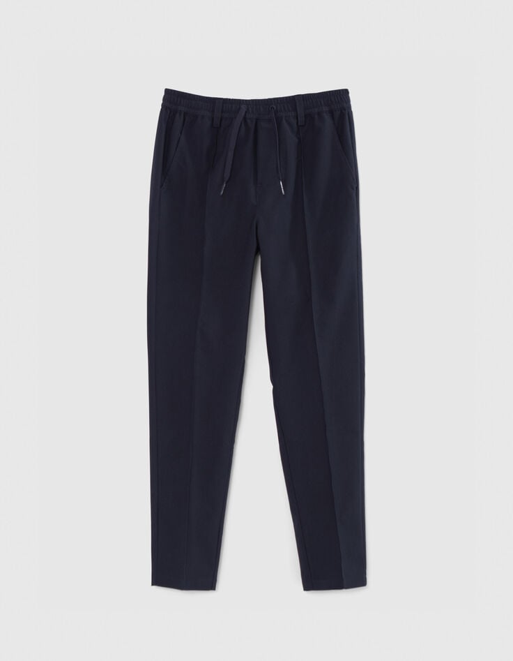 Ikks Pantalon JOGGER Marine Léger Garçon
