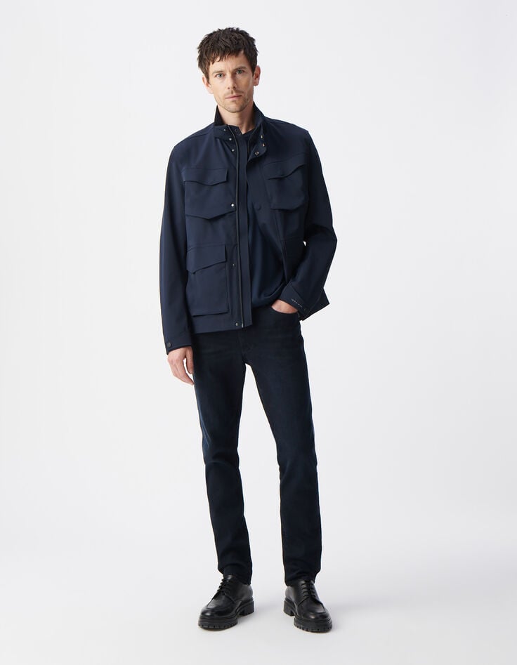 Ikks Parka Marine Nylon WATERPROOF Homme