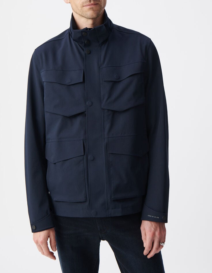Ikks Parka Marine Nylon WATERPROOF Homme