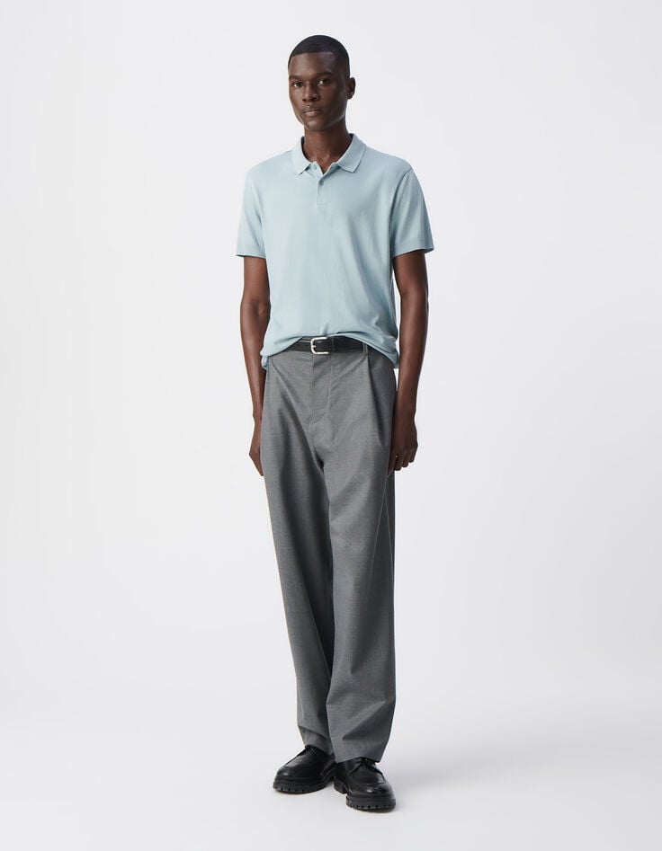 ikks Polo horizon en coton modal Homme