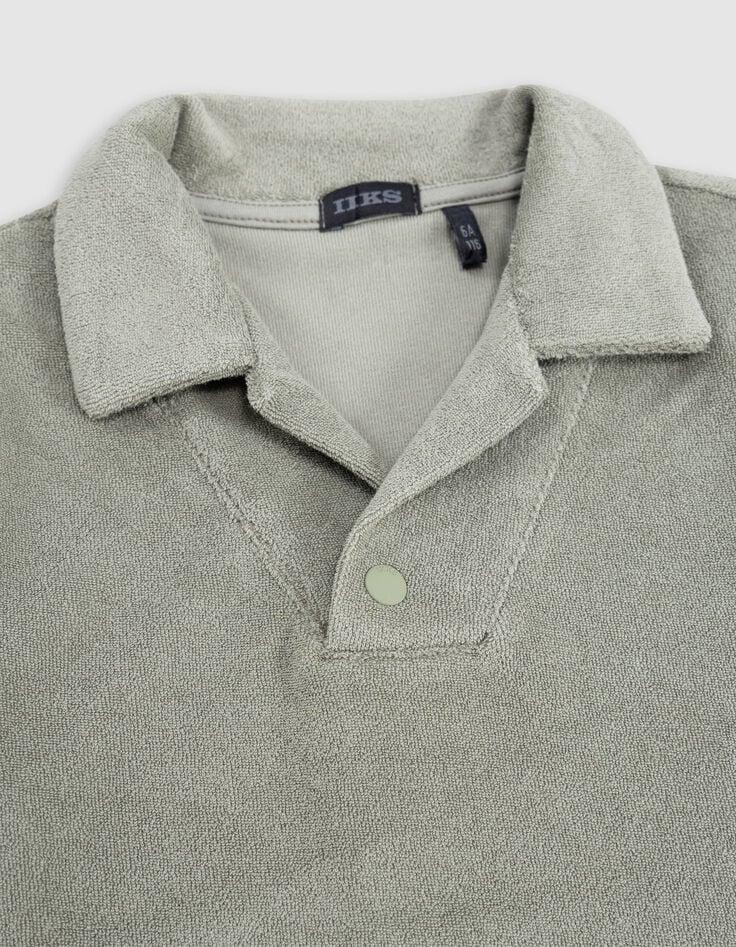 Ikks Polo Kaki éponge Garçon