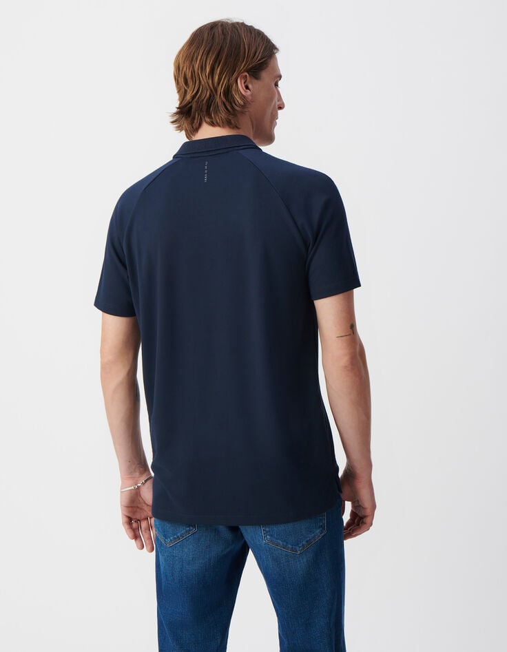 Ikks Polo Marine Maille ULTRA MOBILITY Homme